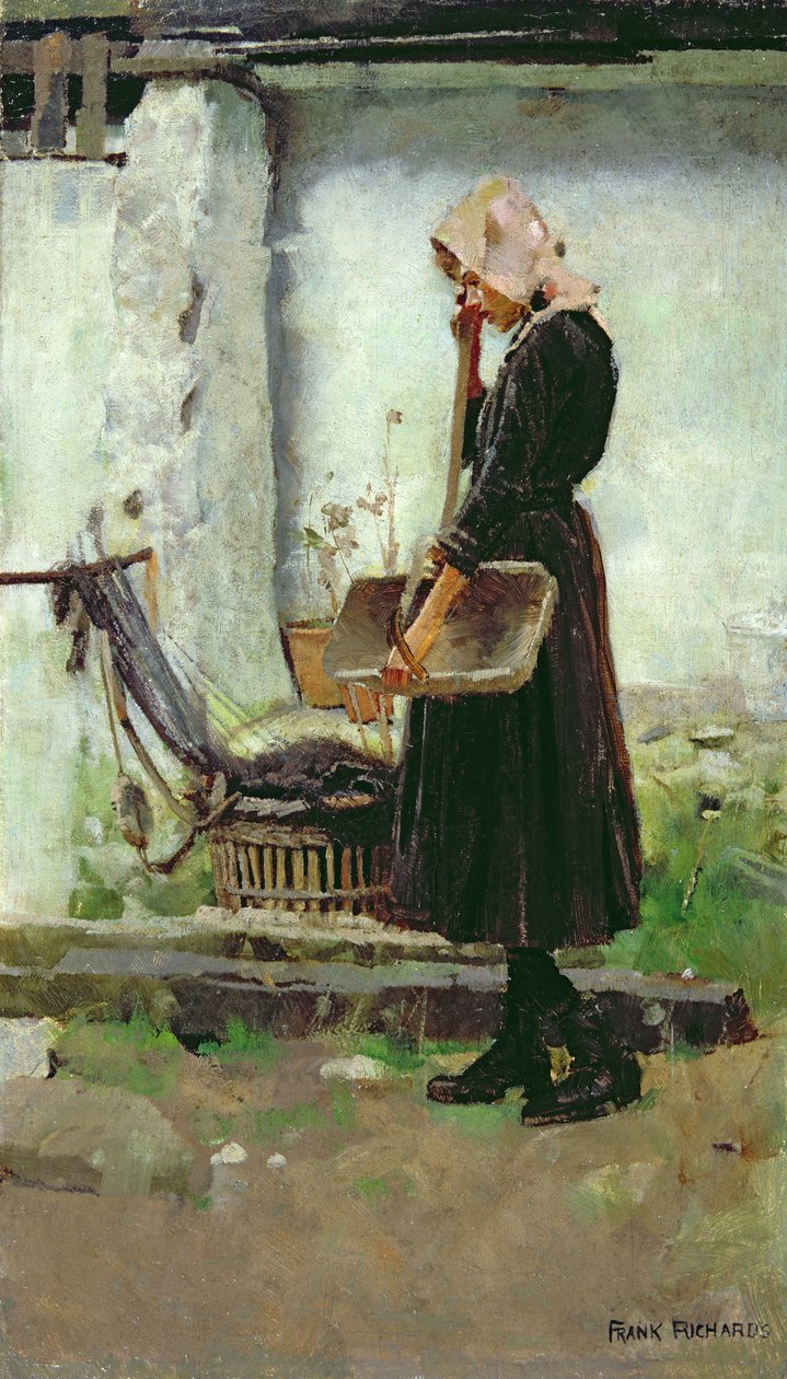 Junges Mädchen von Frank Richards