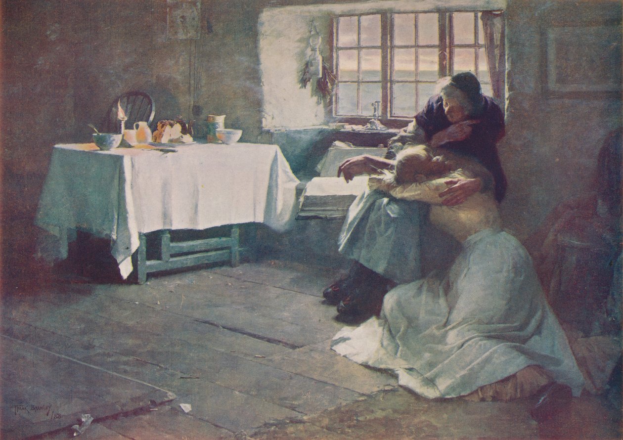Eine hoffnungslose Morgendämmerung von Frank Bramley