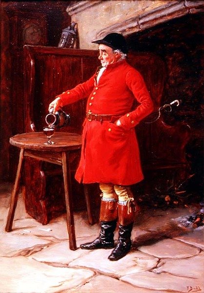 Ein Glas Freude von Frank Dadd