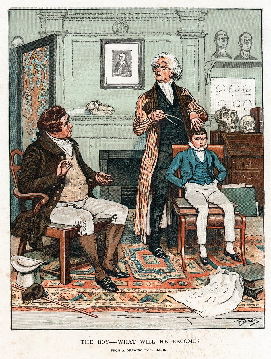 Phrenologie, 1820-1886 von Frank Dadd