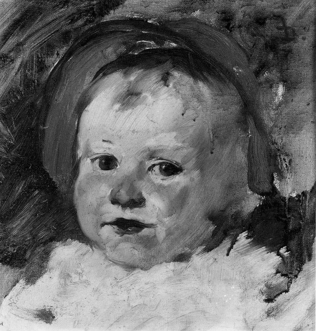 Kopf eines Kindes von Frank Duveneck