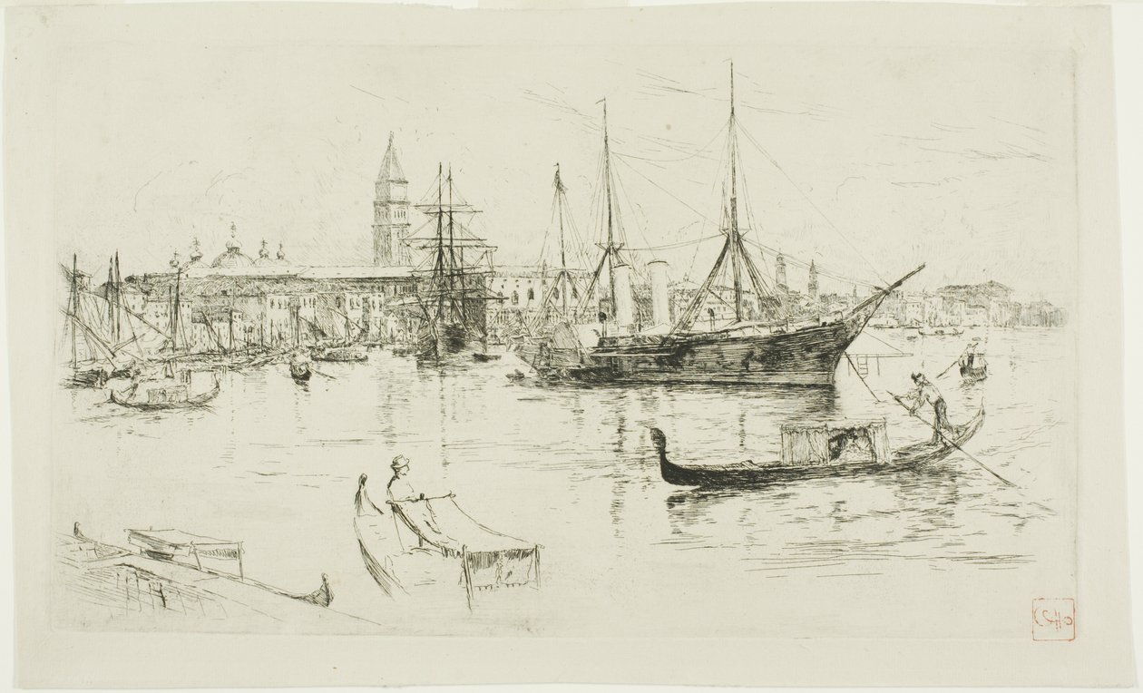 Lagune, Venedig von Frank Duveneck