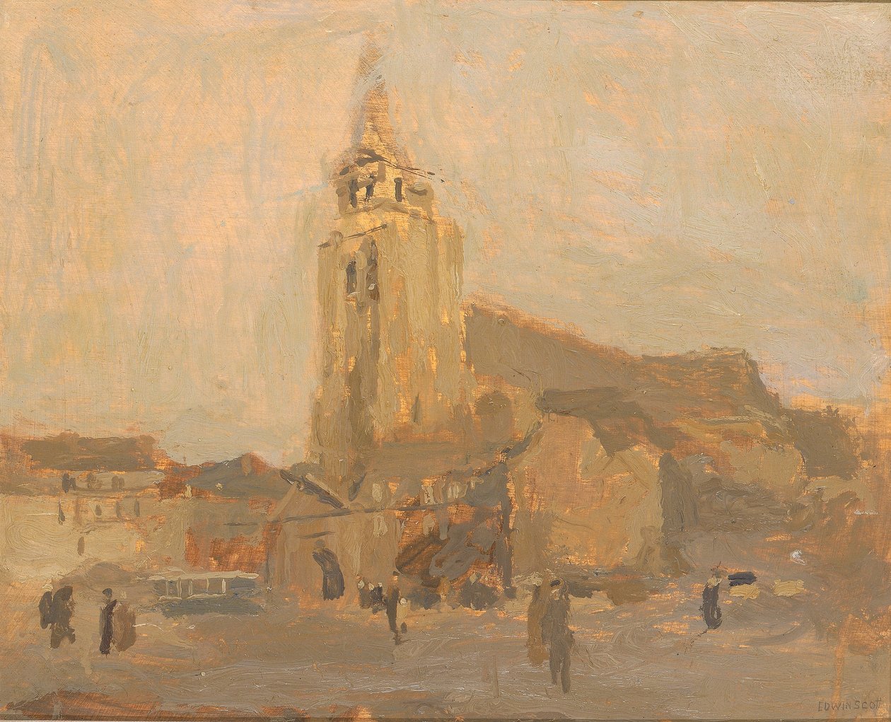 Kirche Saint Merry von Frank Edwin Scott