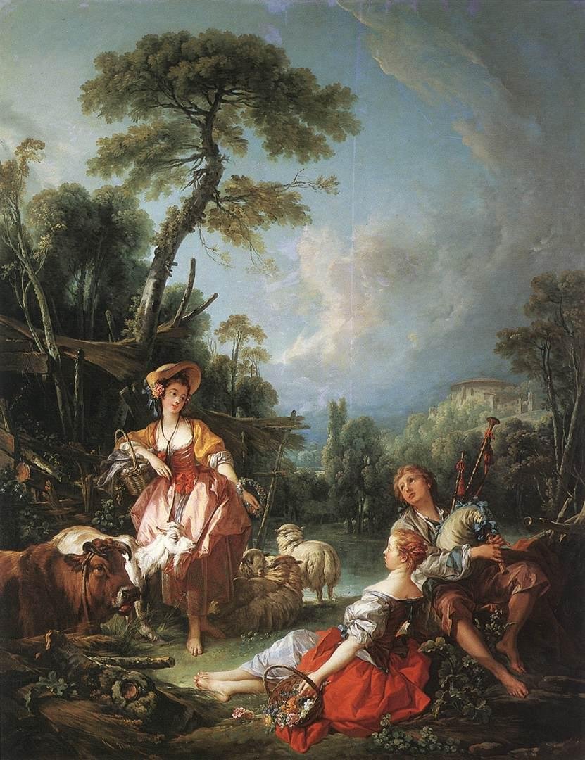 Eine Sommeridylle von François Boucher
