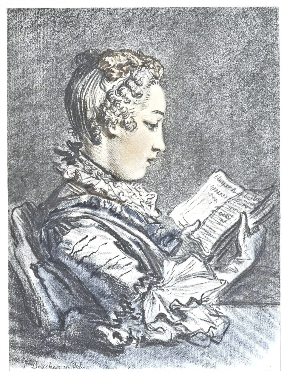 Die Leserin von François Boucher
