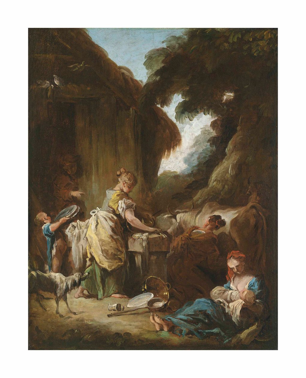 Boucher - Der Bauernhof von François Boucher