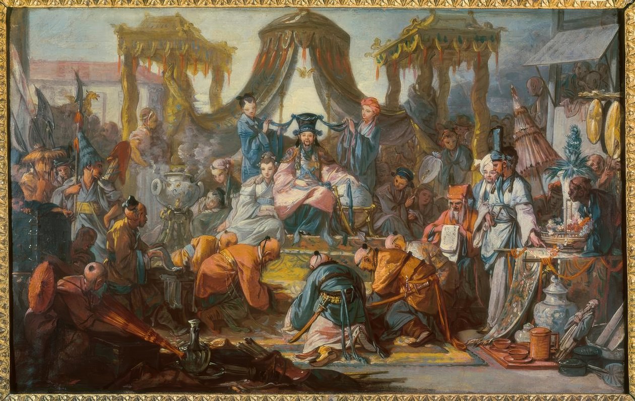 Audienz des Kaisers von China von François Boucher