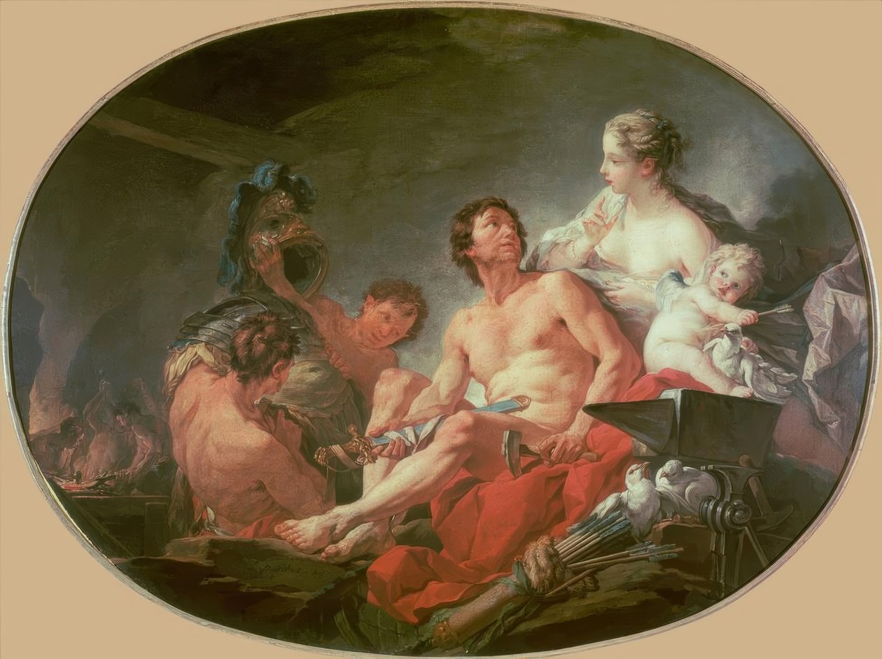 Die Schmieden des Vulkan von François Boucher