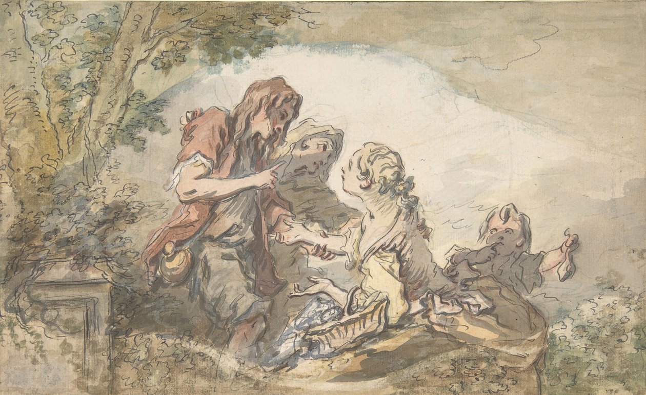 Die Wahrsagerin von François Boucher