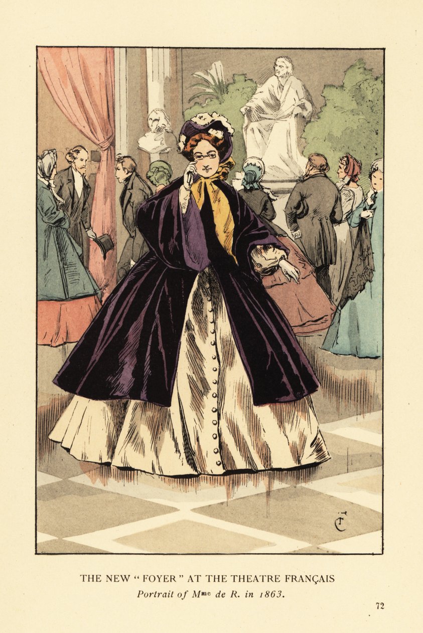 Das neue Foyer im Théâtre Français von François Courboin