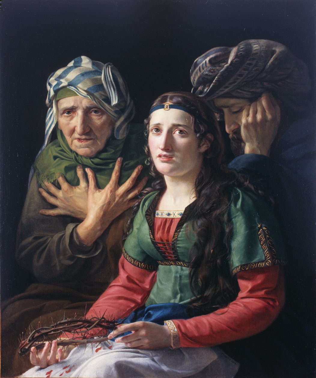 Die heilige Veronika von Binasco von François Joseph Navez