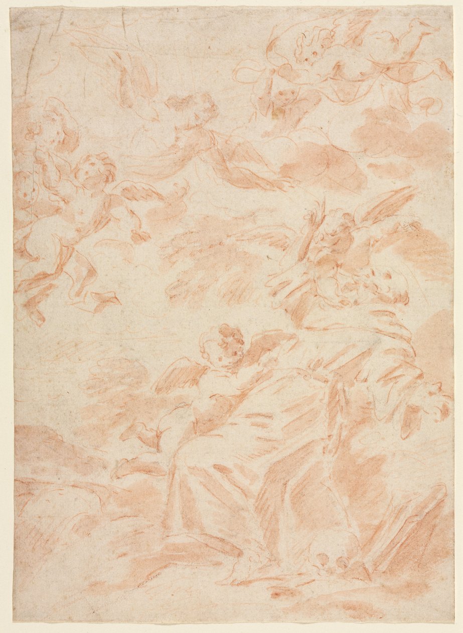 Die Stigmatisation des Heiligen Franziskus von François Lemoyne