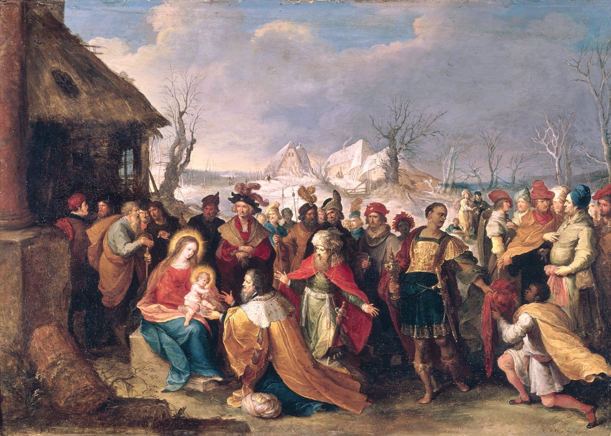 Die Anbetung der Könige von Frans II Francken the Younger