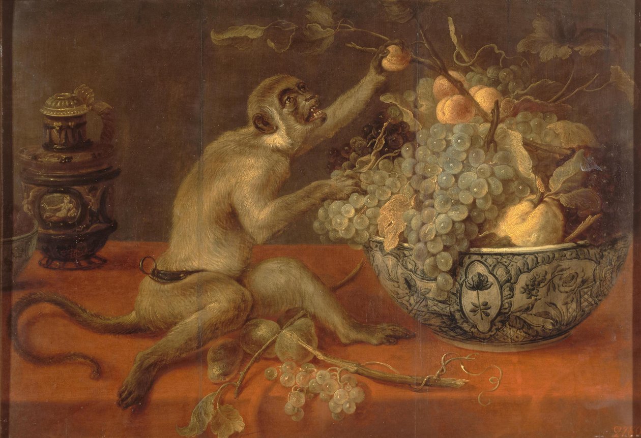 Stillleben mit einem Affen von Frans Snyders or Snijders