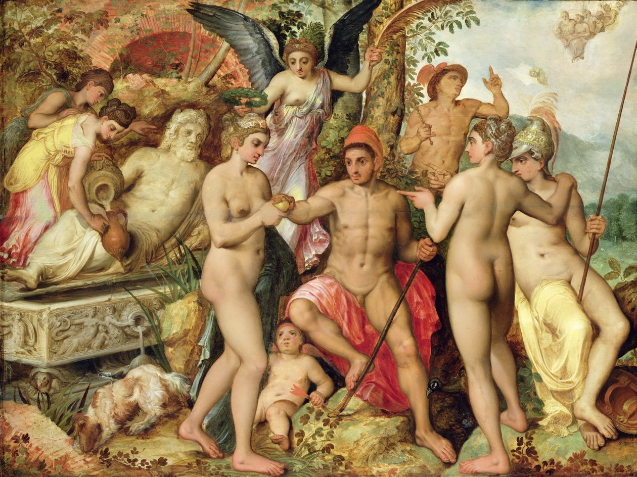 Das Urteil des Paris von Frans Floris