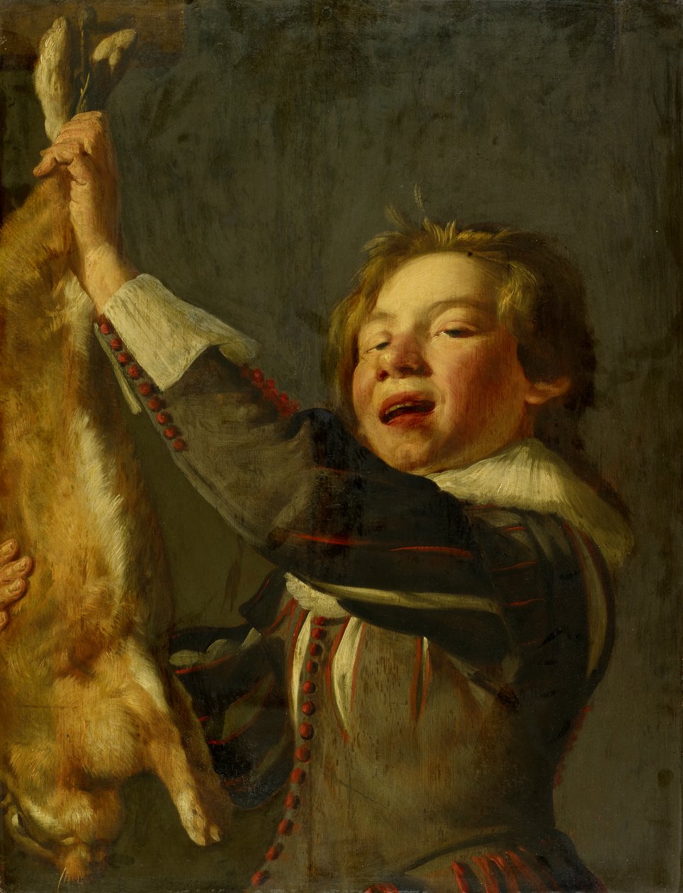 Junge mit einem toten Hasen von Frans Hals