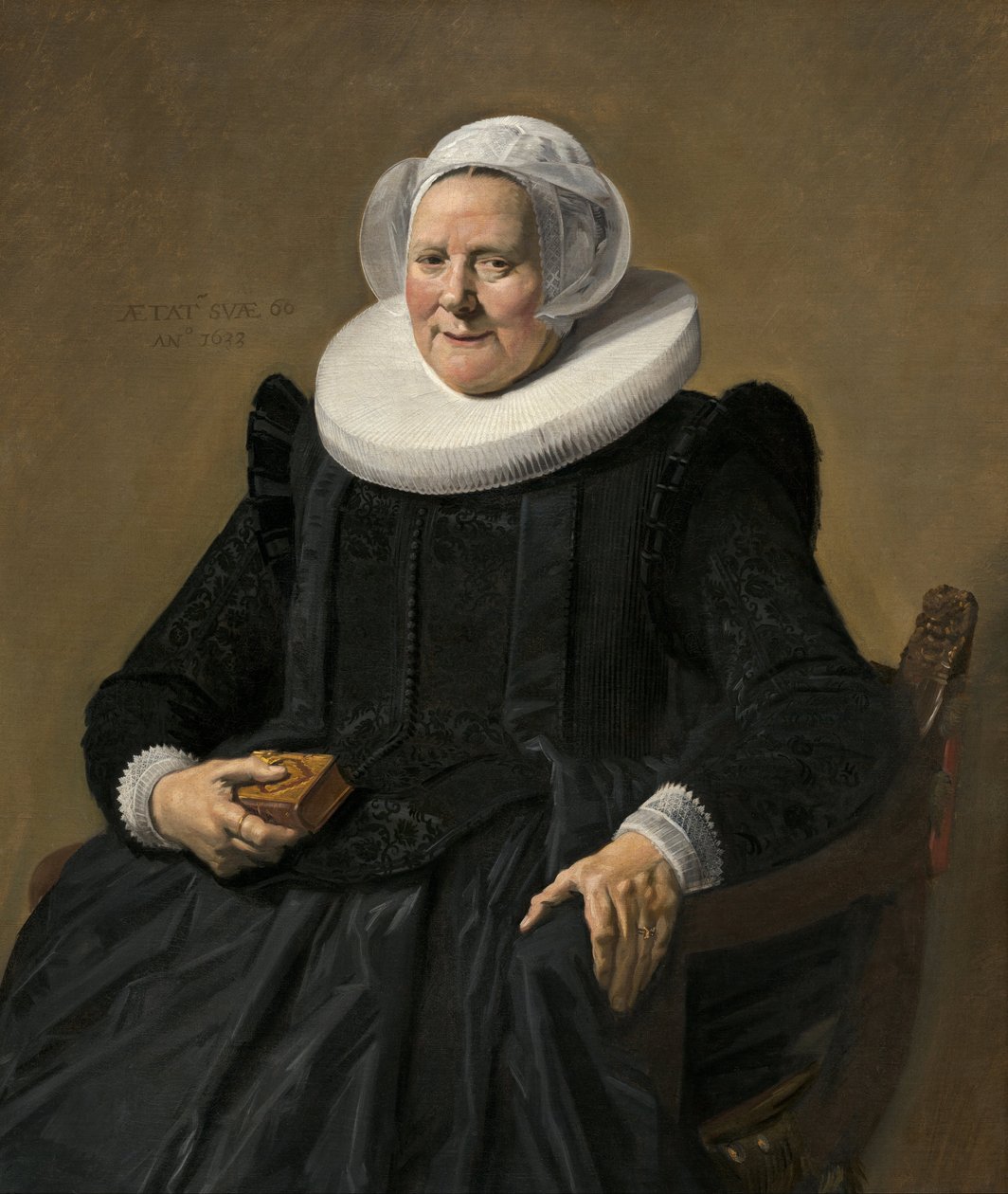 Porträt einer Frau von Frans Hals