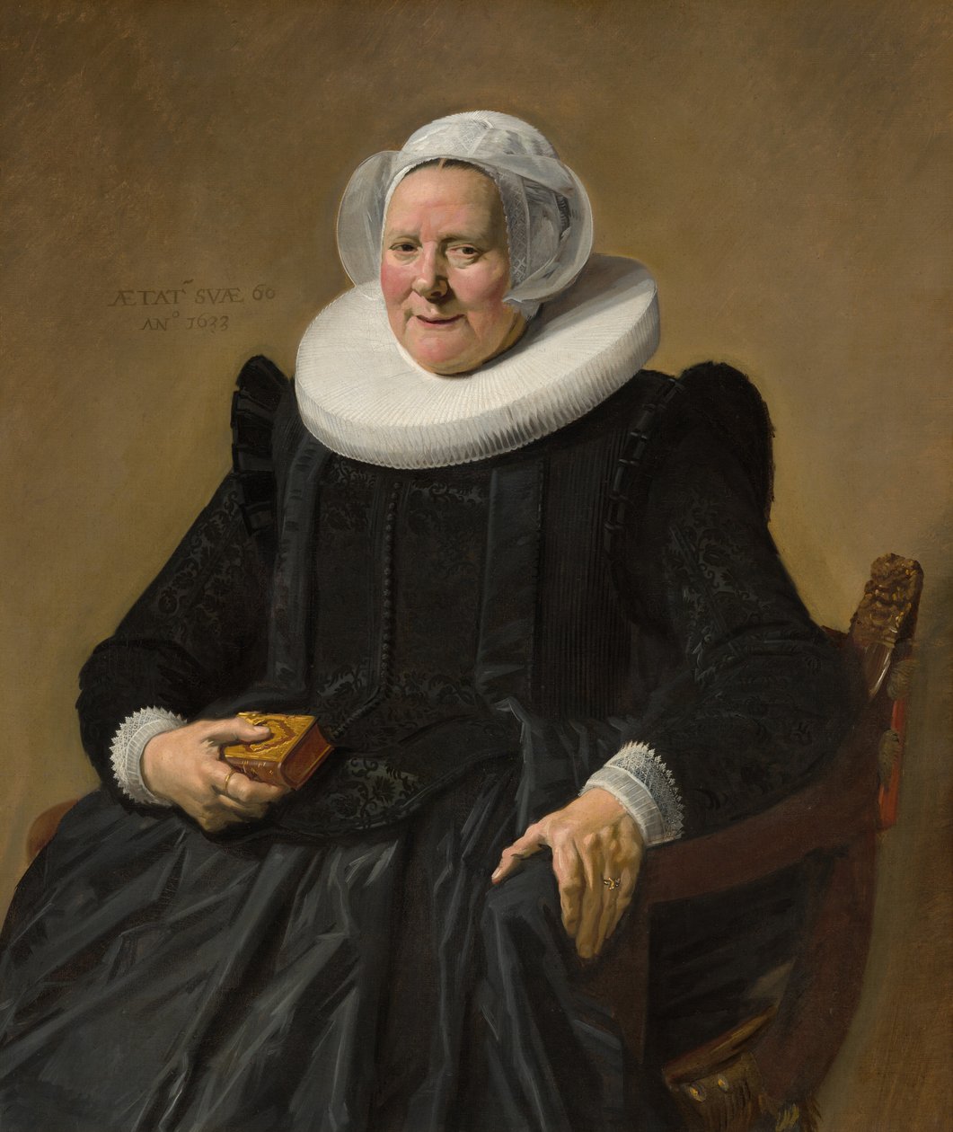 Porträt einer älteren Dame von Frans Hals