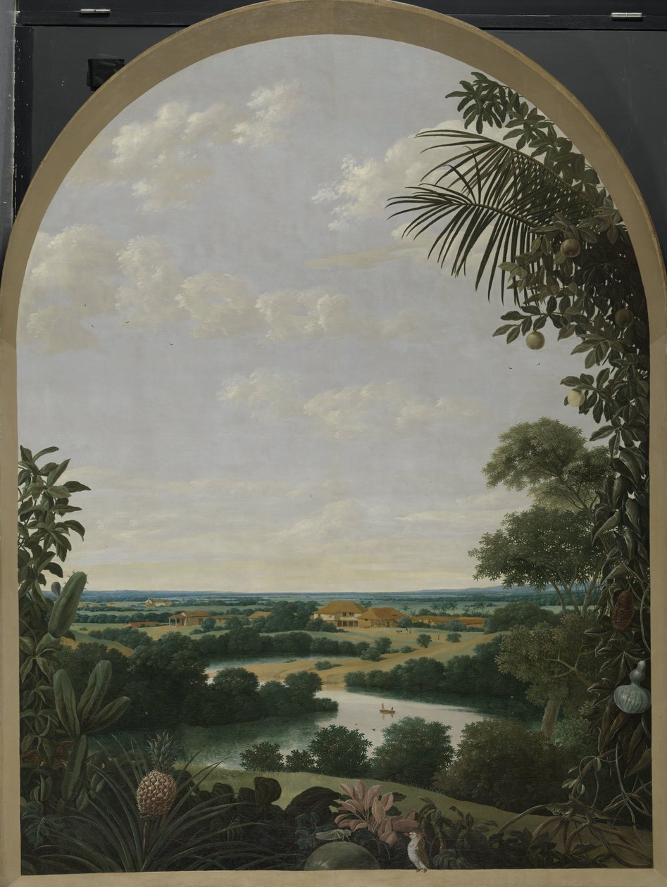 Landschaft in Brasilien von Frans Post