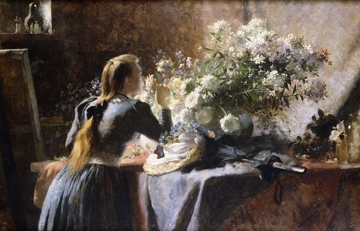 Das Atelier besuchen von Frans Mortelmans
