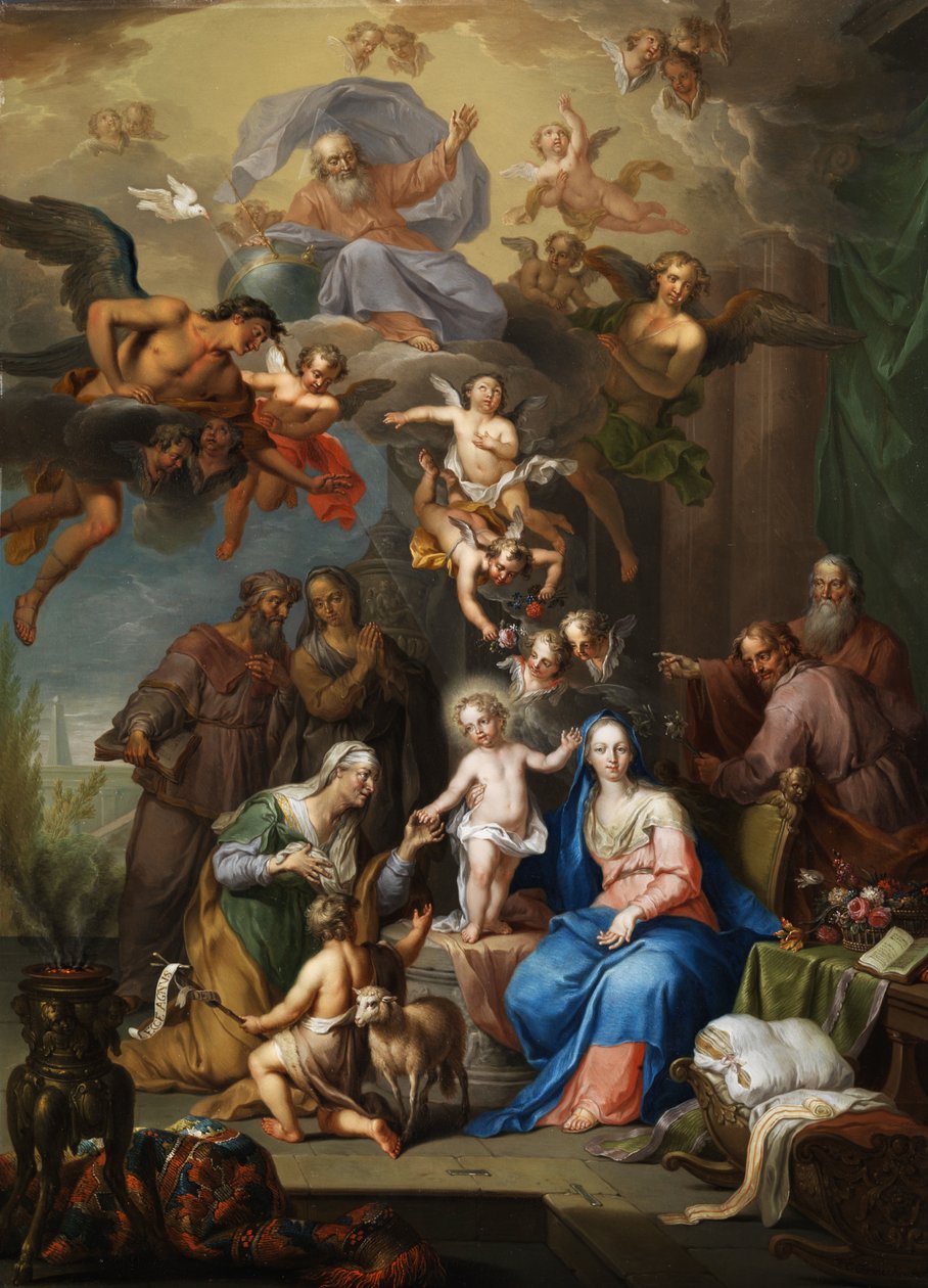 Die Heilige Familie von Franz Christoph Janneck