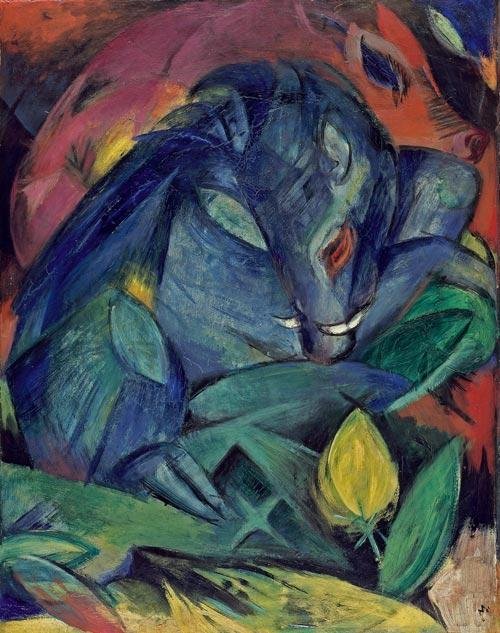 Wildschweine von Franz Marc