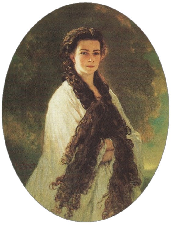 Elisabeth, Kaiserin von Österreich von Franz Xaver Winterhalter