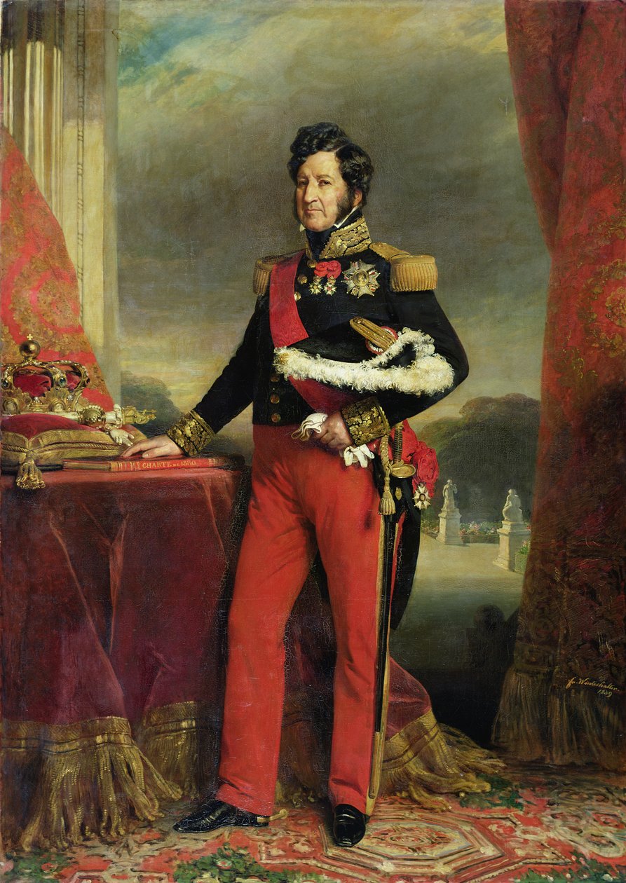 Louis-Philippe I. (1773-1850), König von Frankreich von Franz Xaver Winterhalter