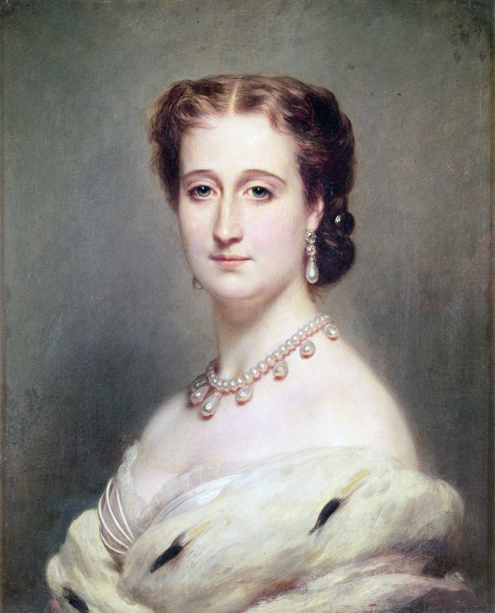 Porträt der Kaiserin Eugénie (1826-1920) von Franz Xaver Winterhalter