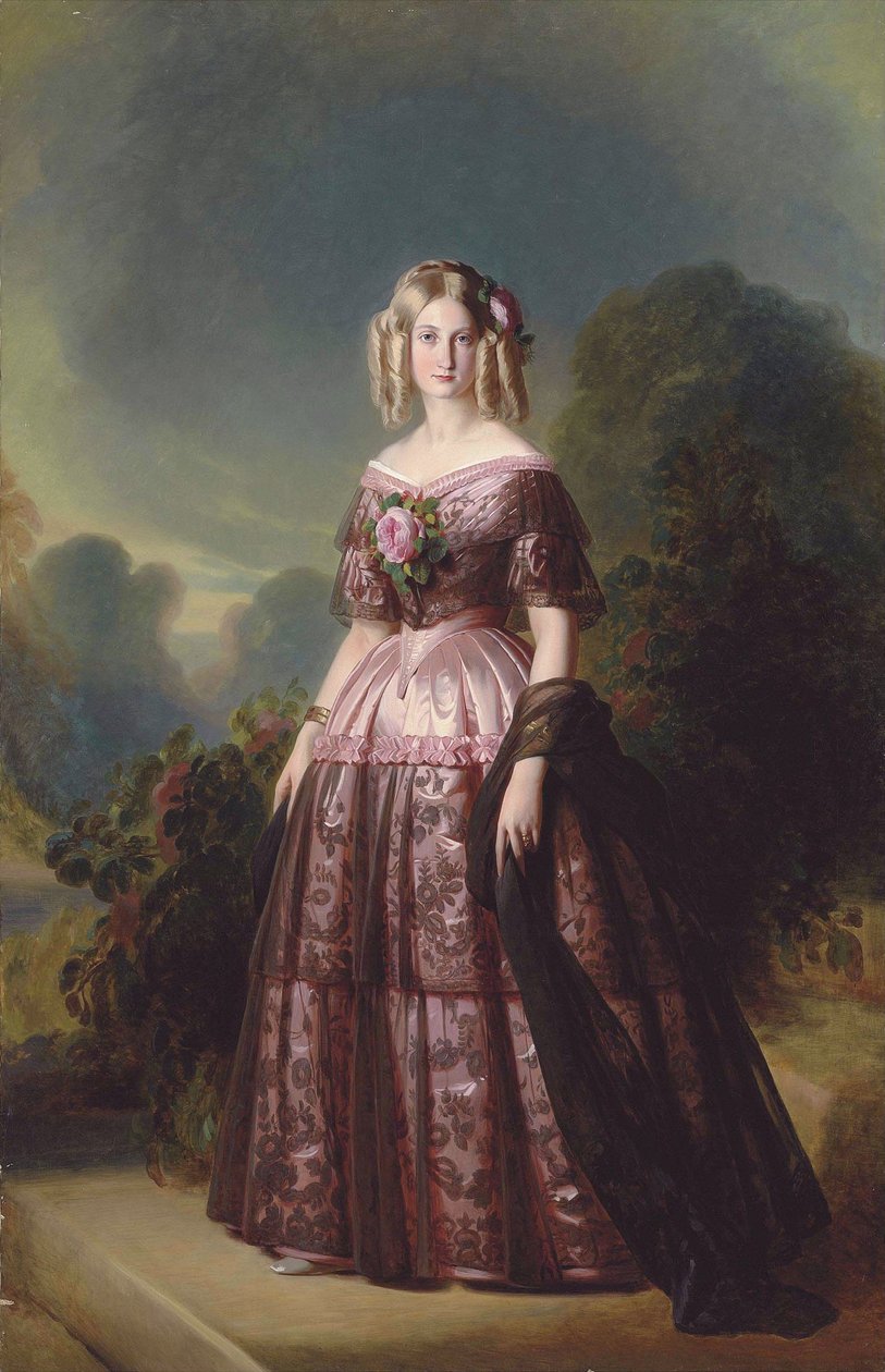 Prinzessin Maria Carolina Augusta von Bourbon von Franz Xaver Winterhalter