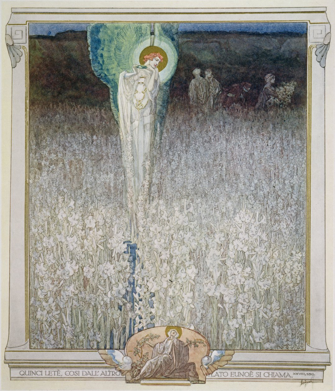 Illustration aus Dantes 