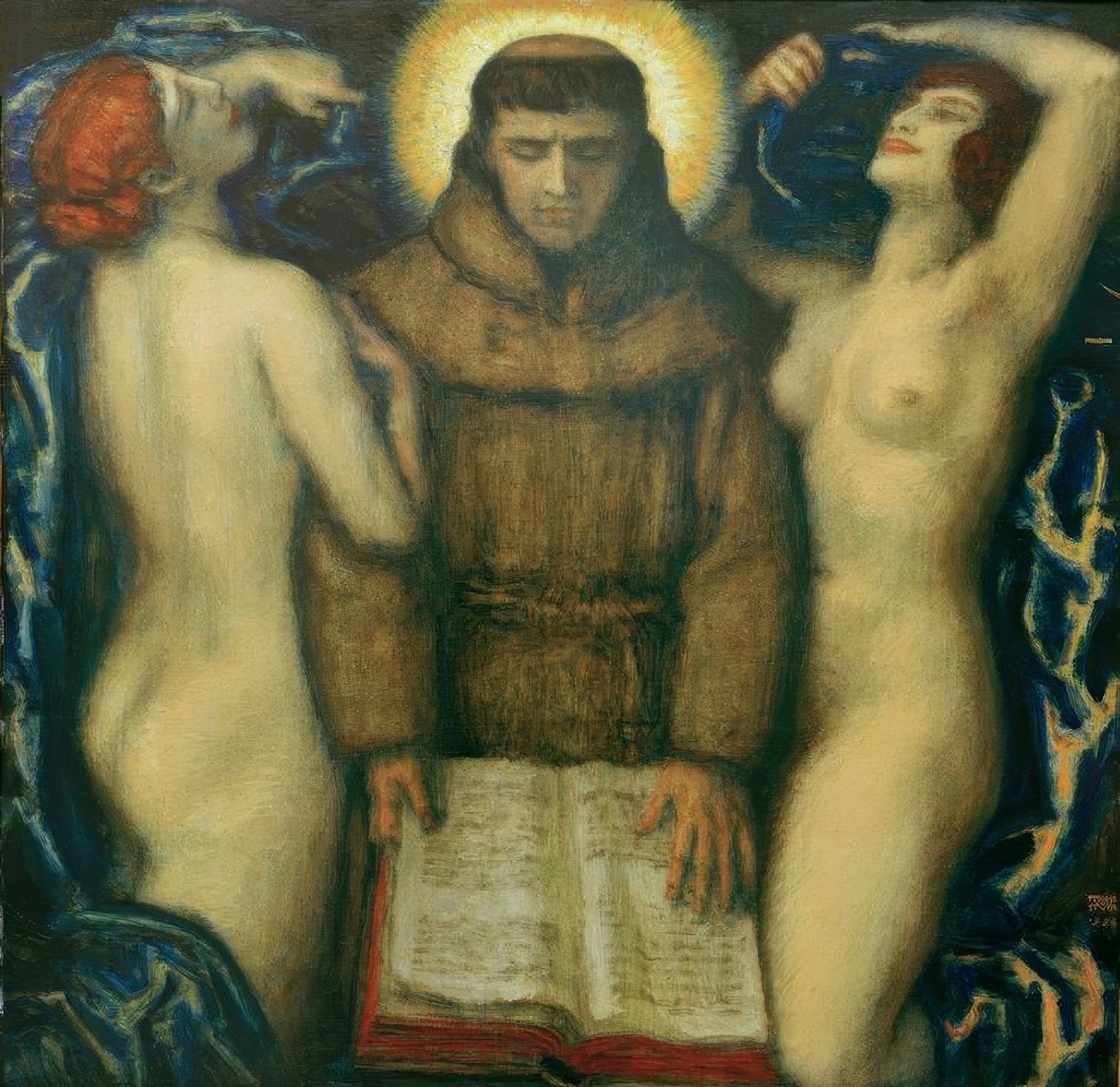 Versuchung des heiligen Antonius von Franz von Stuck
