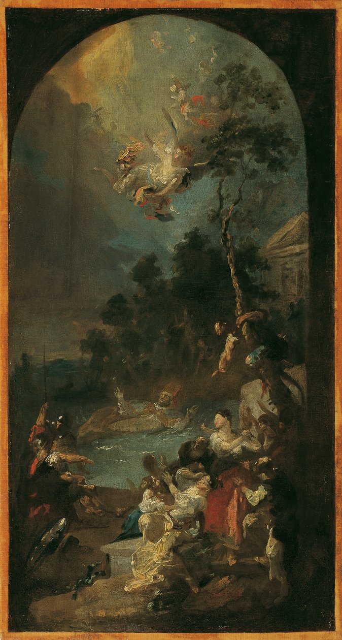 Das Martyrium des heiligen Quirinus von Franz Anton Maulbertsch