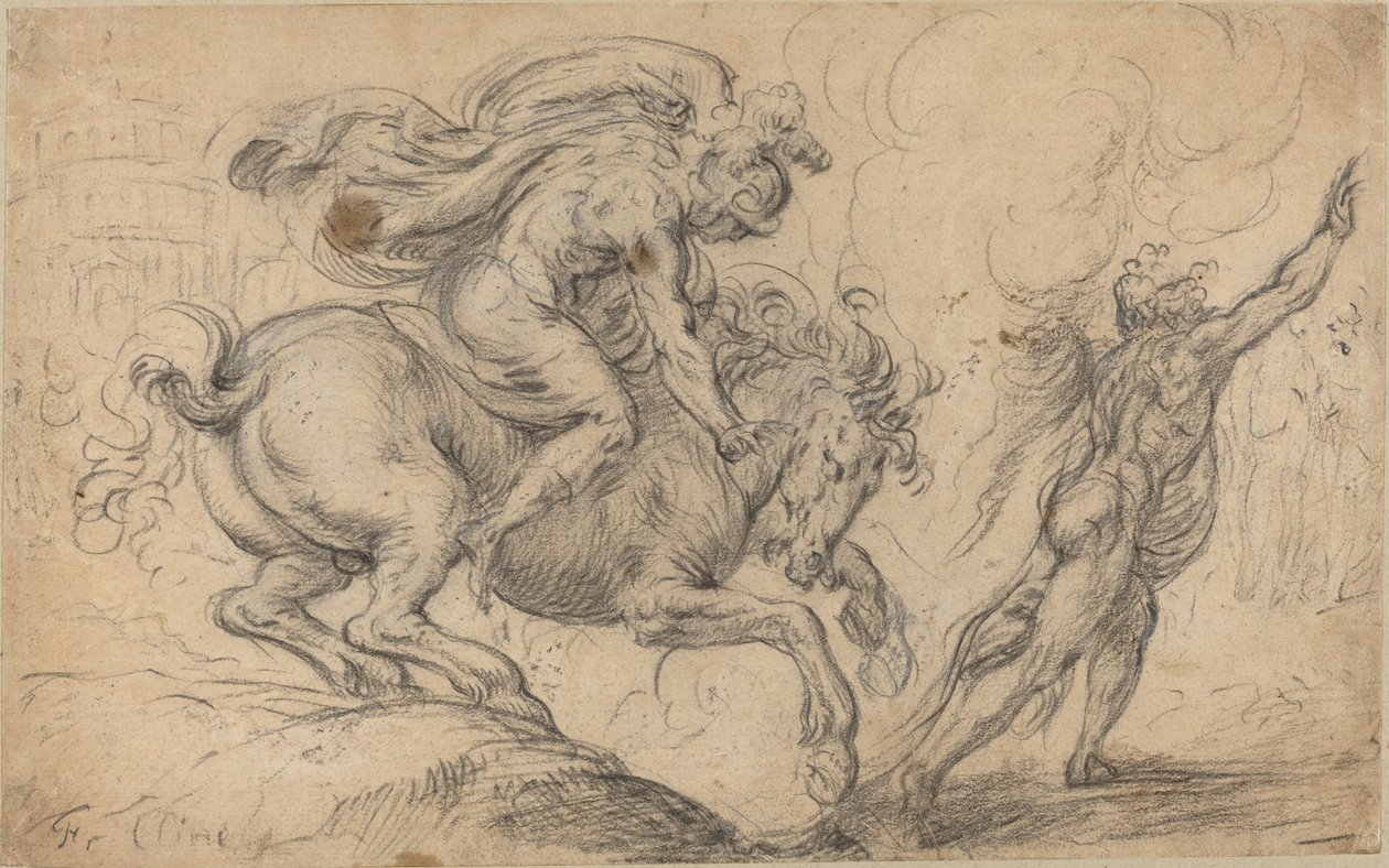 Das Opfer des Marcus Curtius von Franz Cleyn