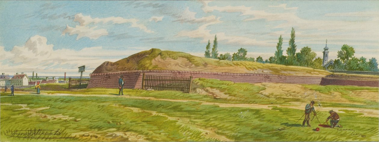 Die Hernalser Linie in Wien von Franz Gerasch