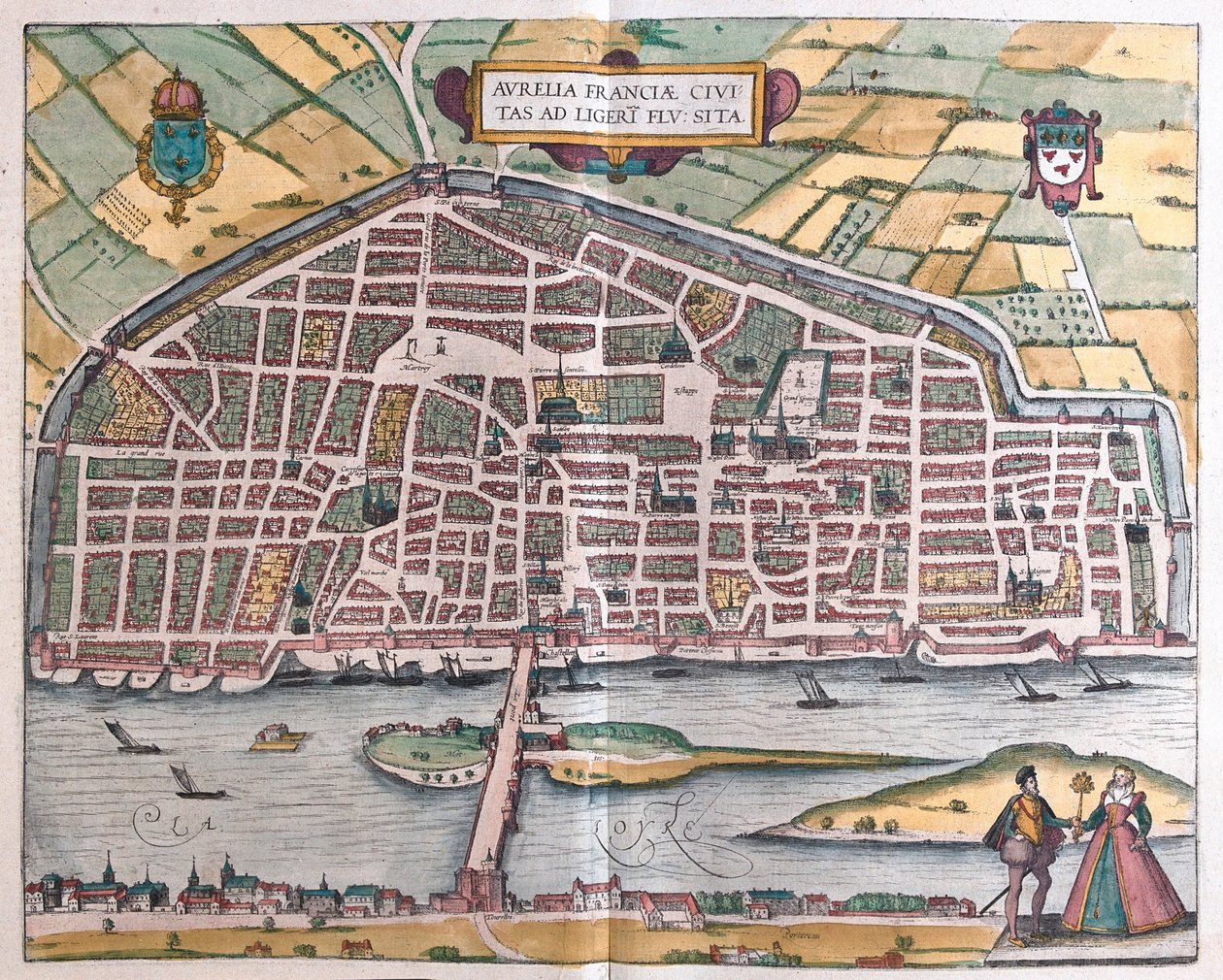 Orleans - Frankreich von Franz Hogenberg