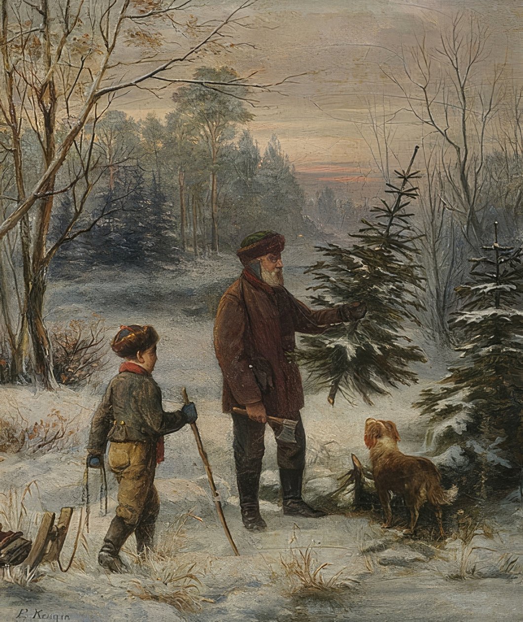 Vorweihnacht von Franz Krüger