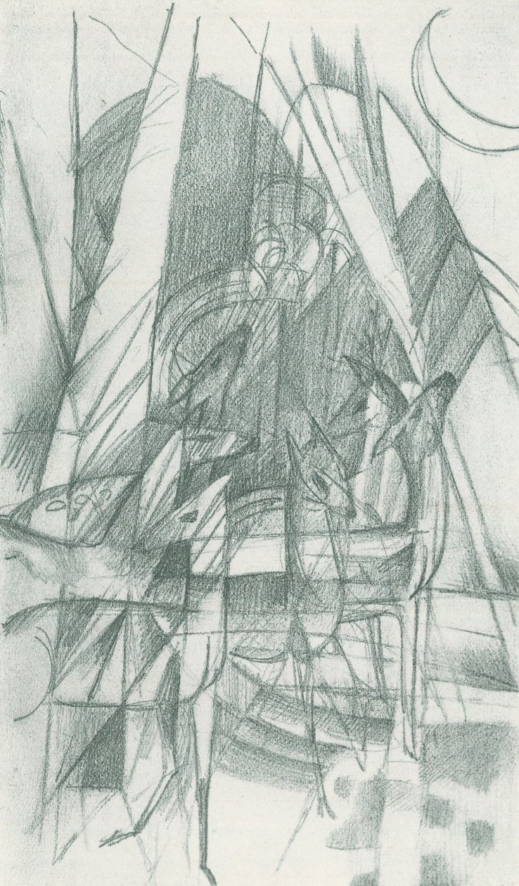 Rotwild von Franz Marc