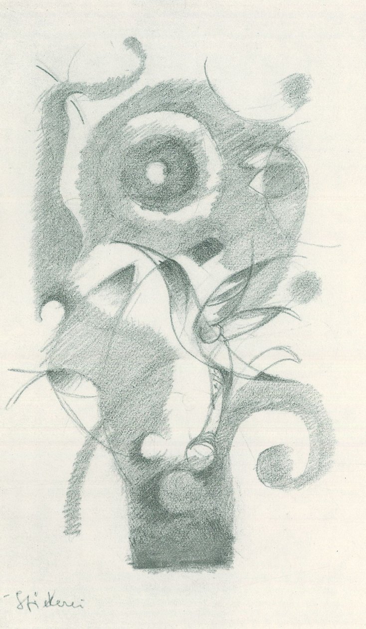 Stickerei von Franz Marc