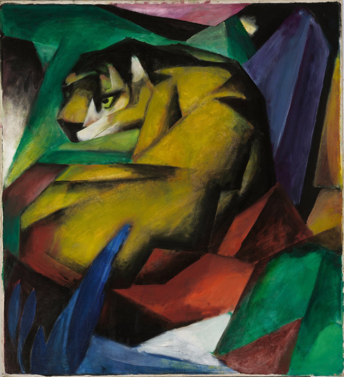 Der Tiger von Franz Marc