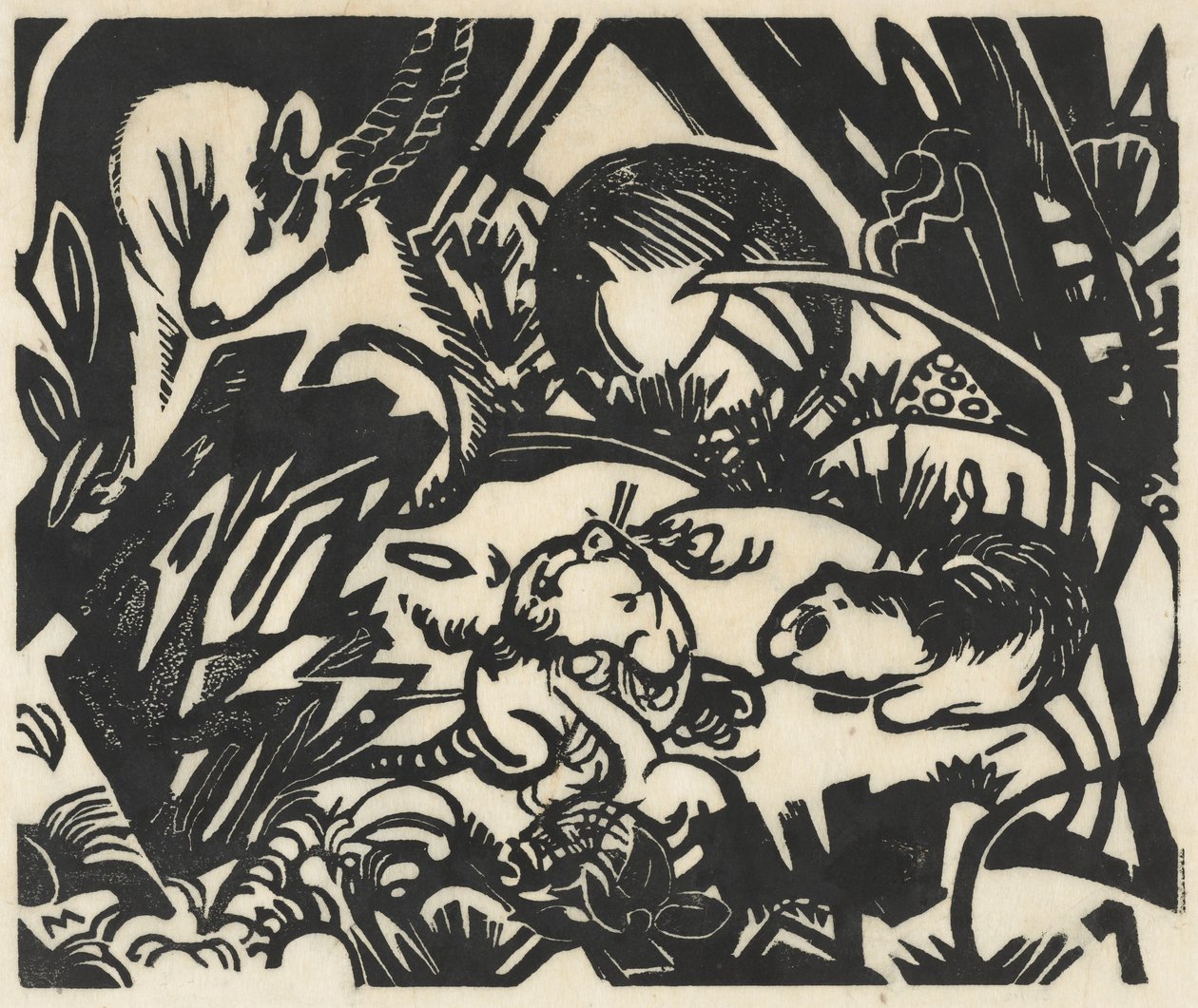 Tierlegende von Franz Marc