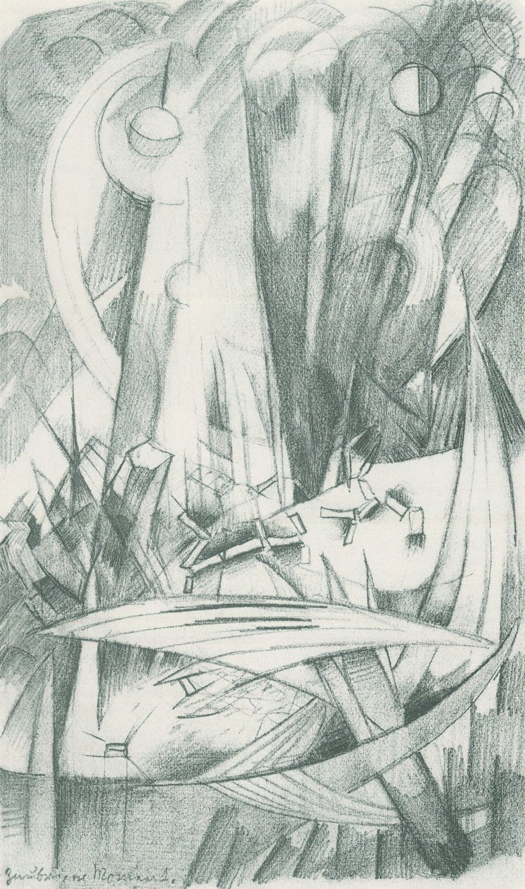 Zauberhafter Moment von Franz Marc
