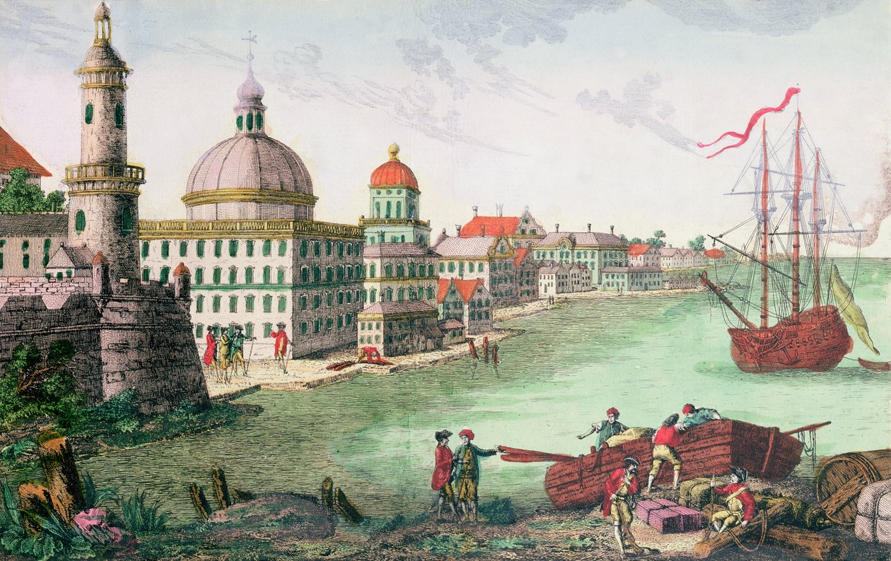 Blick auf Quebec von Franz Xaver Habermann