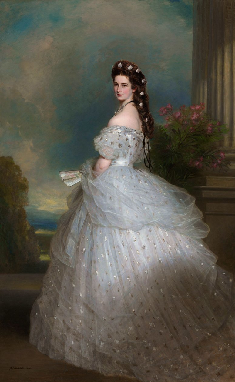 Elisabeth (1837-98), Kaiserin von Österreich von Franz Xaver Winterhalter