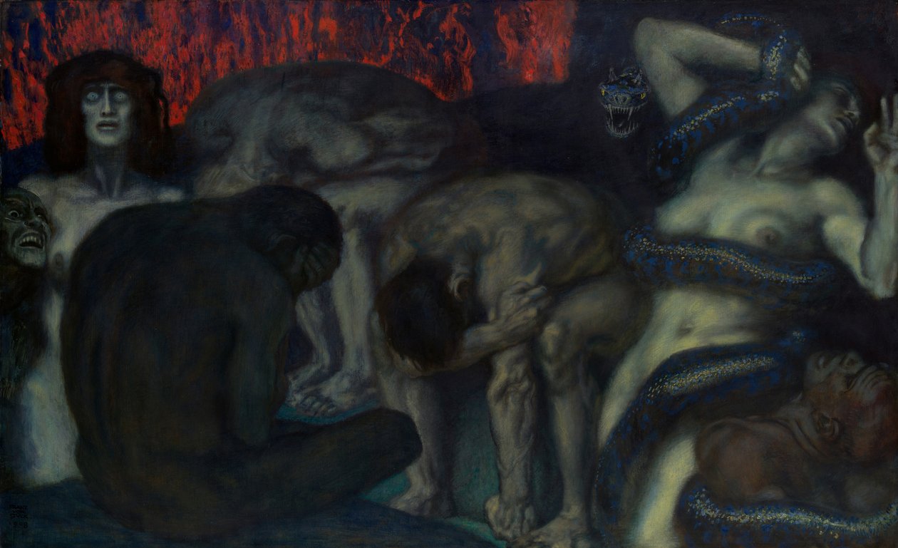 Inferno von Franz von Stuck