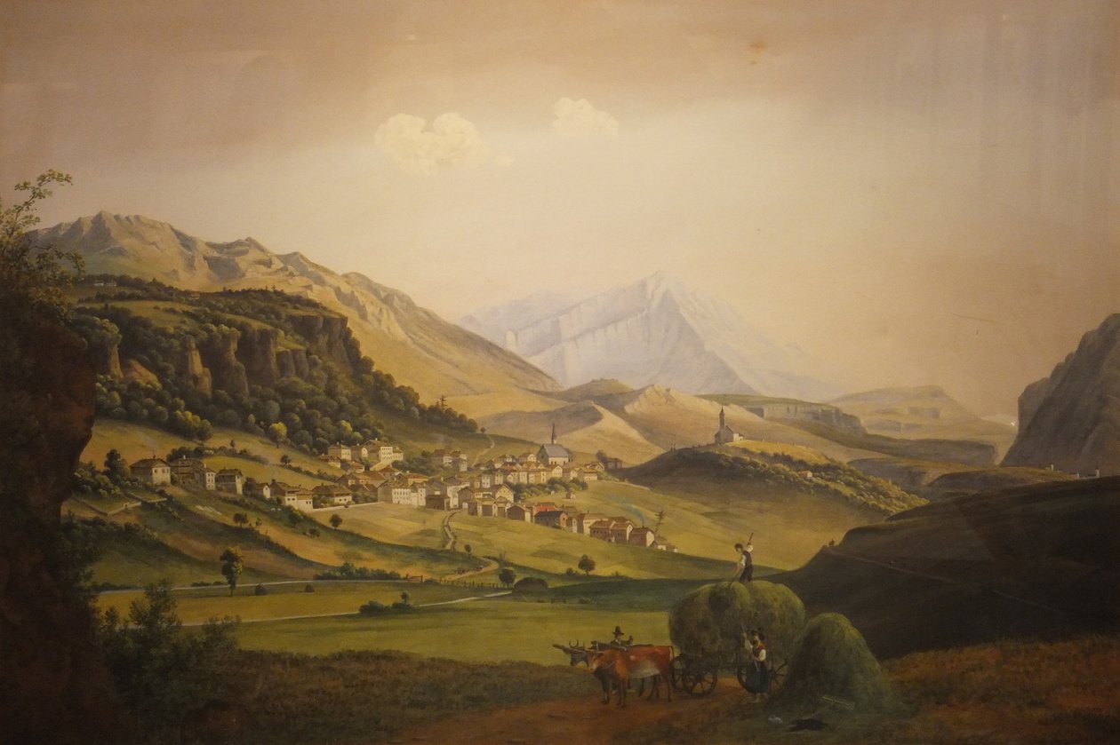 Ansicht von Pieve Tesino von Frederic Martens