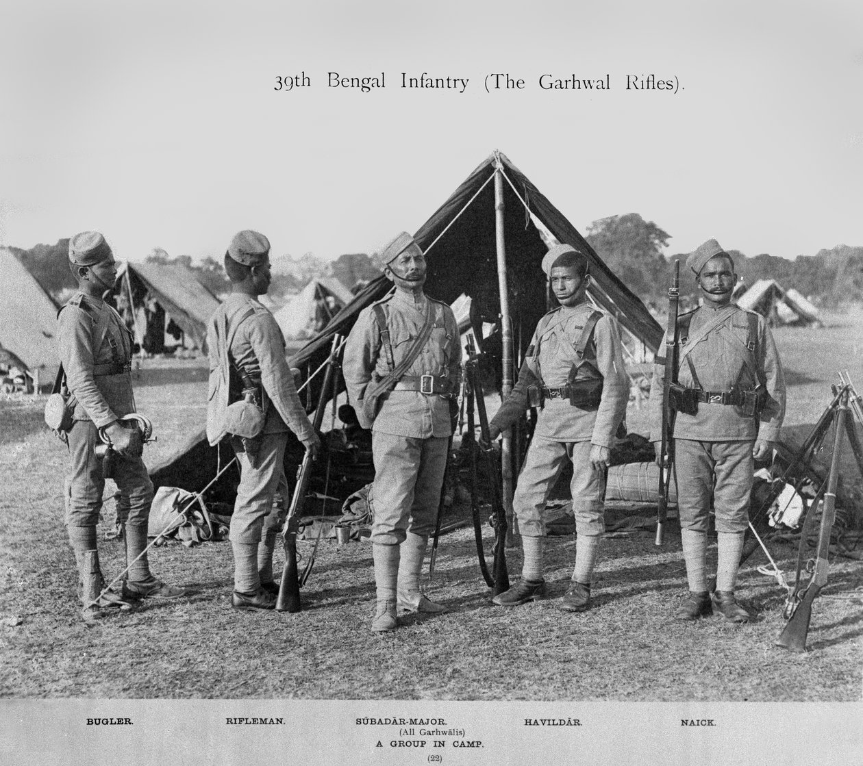 39. Bengalische Infanterie (Garhwal Rifles) von Fred Bremner