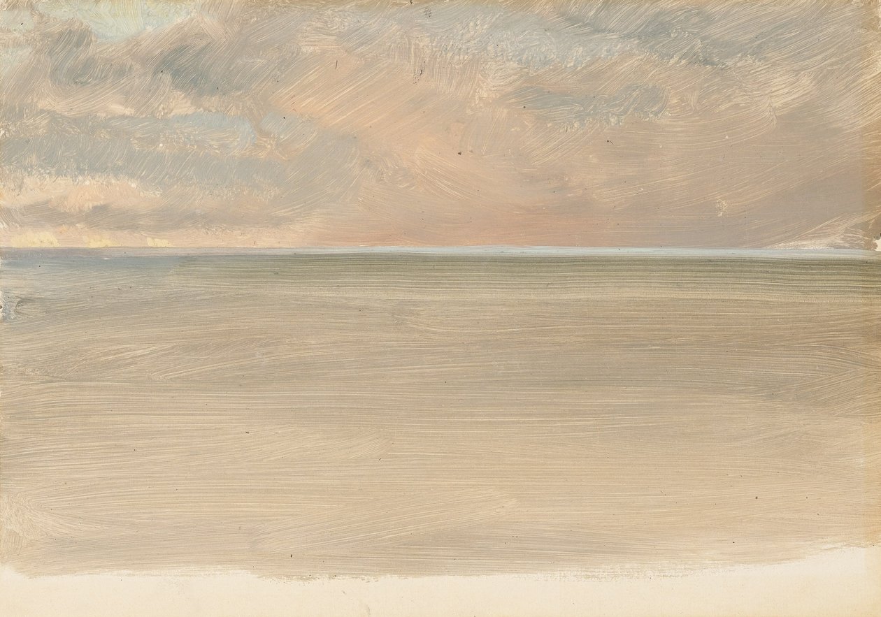 Meereslandschaft mit Eiskappe in der Ferne von Frederic Edwin Church