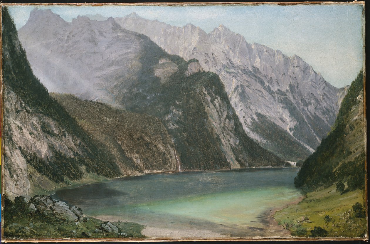 Alpensee von Frederic Edwin Church