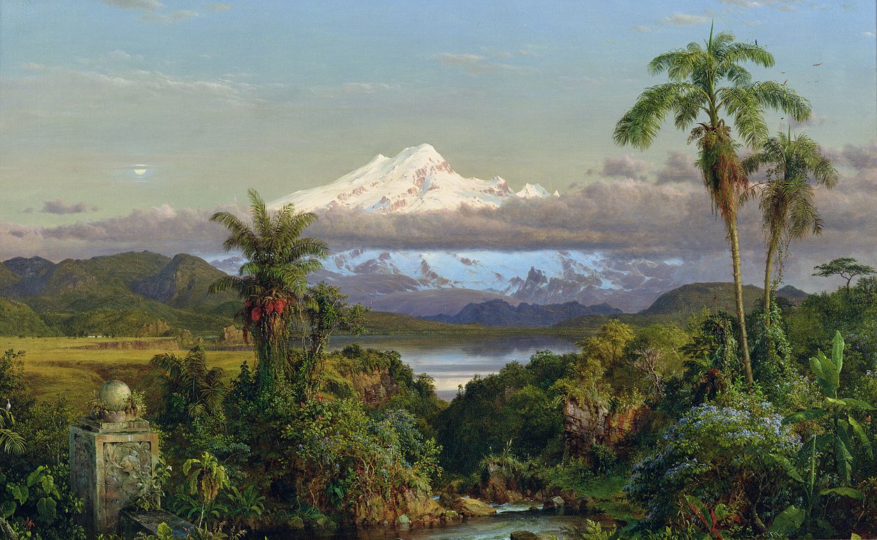 Cayambe, 1858 von Frederic Edwin Church